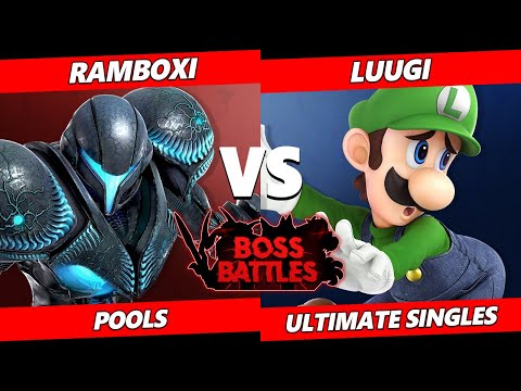 Boss Battles: Phase 1 - Ramboxi (Dark Samus) Vs. Luugi (Luigi) SSBU Ultimate Tournament