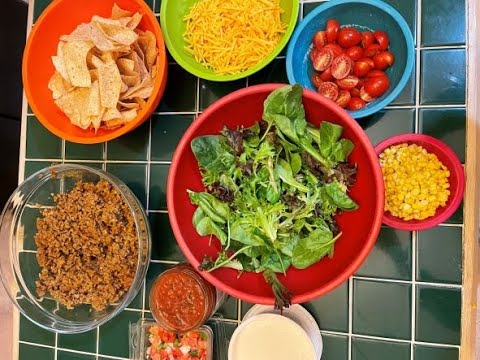 Vegan Taco Salad Of The Day