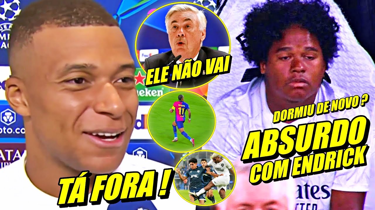 DORMIU DE NOVO ?! ABSURDO DO REAL COM ENDRICK ! VIROU PIADA !! BOTA DA VEXAME E RAPHlNHA MITANDO