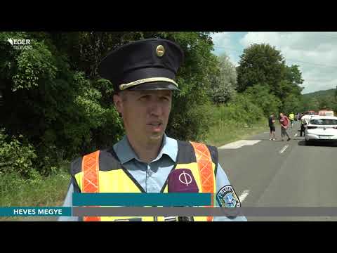 Frontális ütközés – Bélapátfalva és Szilvásvárad között történt baleset - 2019.07.17.