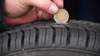 How to Check Tire Tread Using a Toonie