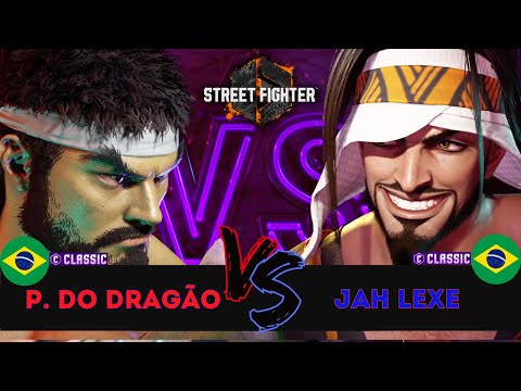 SF6 👊 PUNHO DO DRAGÃO (Ryu) vs JAH LEXE (Rashid) 👊 Replay Match - Street Fighter 6