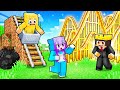 RICH Vs POOR Rollercoaster Build Battle
