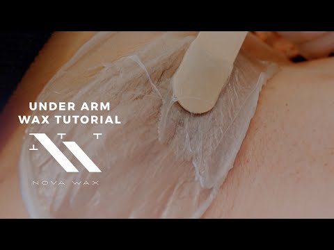 Underarm Wax Tutorial with Liz Lugo | Nova Wax