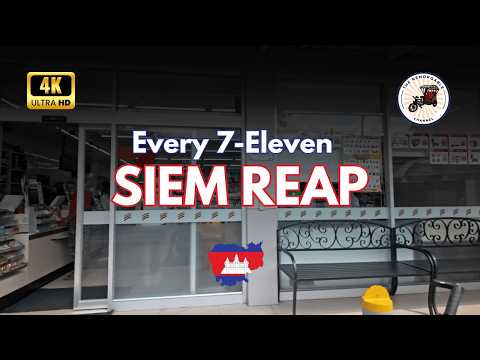 🇰🇭🛒 Every 7-Eleven in Siem Reap… In One Ride!