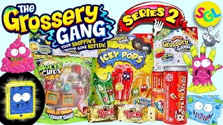 Grossery Gang Series 2: Moldy Chips Icky Pops Rotten Soda Yuck Bar Toy Review Unboxing