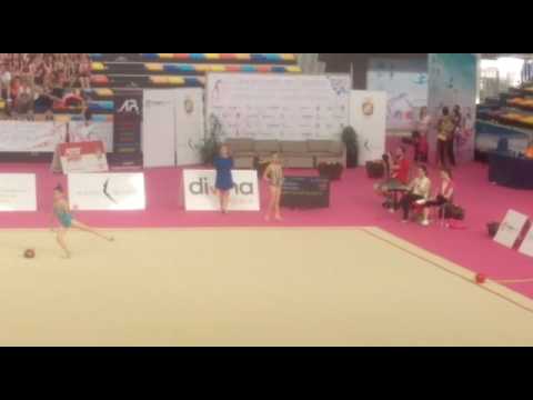 lucía Gonzalez Relinque club Benidorm 2* cuerda absoluto Guadalajara 2016