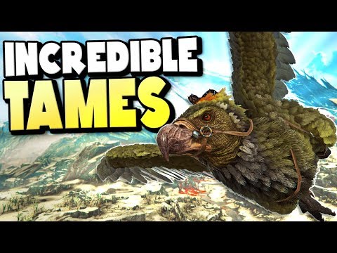 TAMING MAX LEVEL DINOSAURS! | ARK Extinction DLC Ep 17