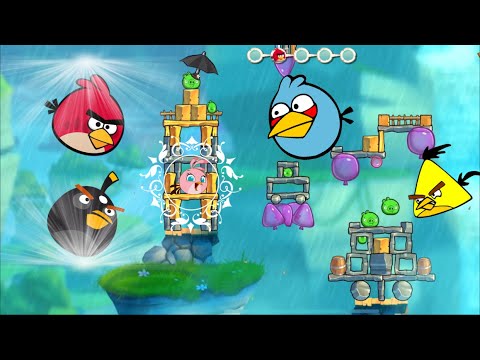 Angry Birds 2: Game Play Walkthrough Beat King Ping Level #164, #165​, #166