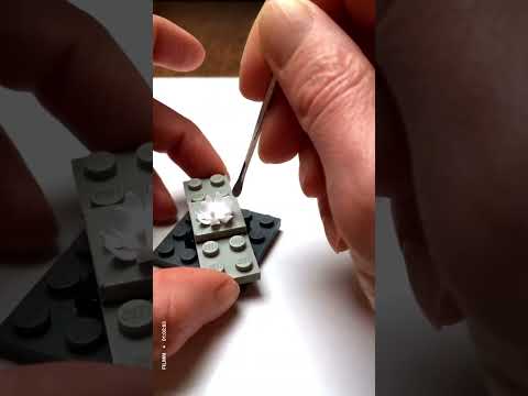 Making a tiny water lily flower for a frog from polymer clay