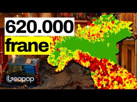La mappa delle frane in Italia: i territori più a rischio e i dati sul dissesto idrogeologico