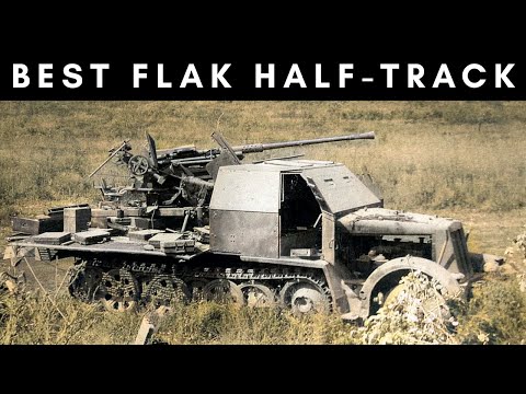 Sd.Kfz. 7/2: Deutschlands BESTES Flugabwehr-Halbkettenfahrzeug (’42 – ’45)