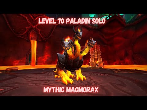 Level 70 Paladin Solo Mythic Magmorax