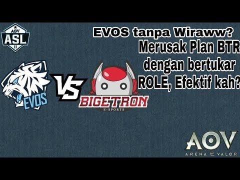 ASL season 2 Week 3 - EVOS vs BTR match 1 (EVOS main tanpa Wiraww? Bisa apa?)