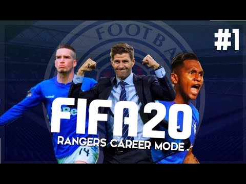 FIFA 20 RANGERS CAREER MODE - EPISODE 1 - ROAD TO 55 BEGINS!