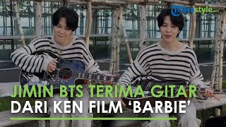 Ryan Gosling Beri Hadiah Gitar Ken dari Film Barbie, Jimin BTS Ucap Terima Kasih