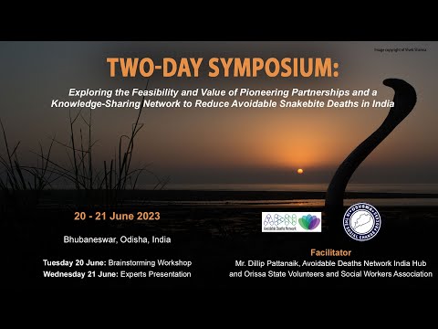 Symposium on Pioneering Partnerships to Reduce Avoidable Snakebite Deaths in India