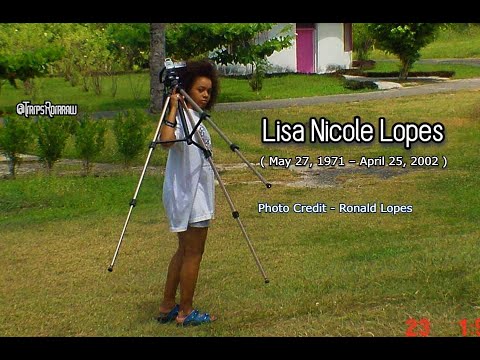 Lisa " Left - Eye " Lopes in Honduras - Relay Race Game  ( 2002 )