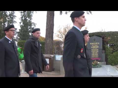 ÖSK Sammlung und Friedhofsgang in Hollabrunn 02.11.2025