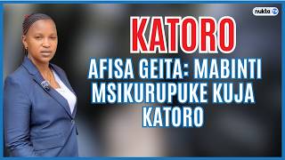 Msemaji Geita: Vijana msikurupuke kuja Katoro