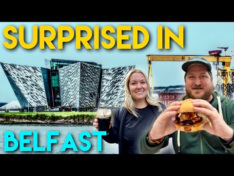 Belfast Travel Vlog - BEST pint of Guinness and local food!