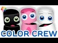 Color Collection 3 Black Pink White Learning Colors Lesson For Kids Color Crew BabyFirst TV