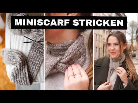 Strickanleitung: Halstuch wie Sophie Scarf mit Muster stricken
