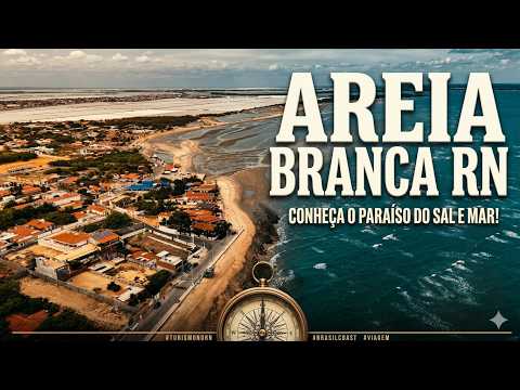 AREIA BRANCA RN, Vista de Cima: O Incrível Encontro das Salinas com o Mar!