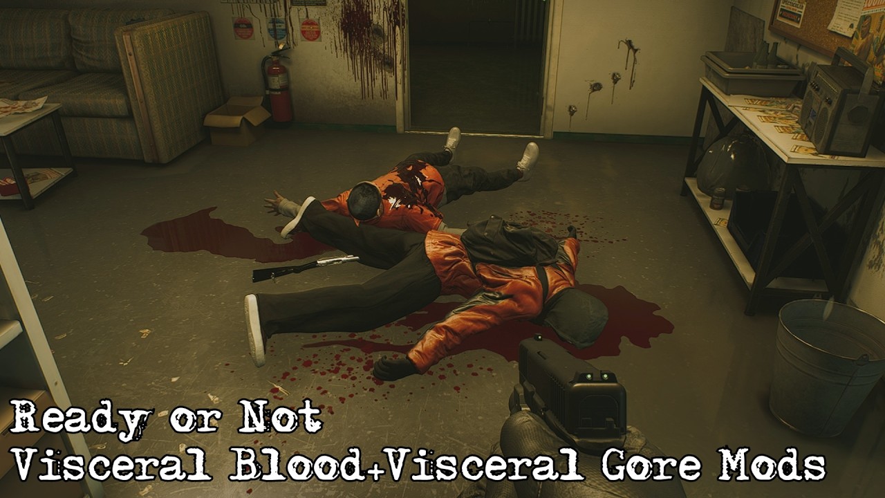 Ready or Not - Visceral Blood (2.0) + Visceral Gore Mods