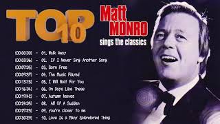 Matt Monro Greatest Hits Full Album 2023 - The Best Of Matt Monro