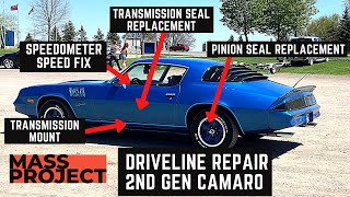 2nd Gen Camaro Driveline repair 1972-1981