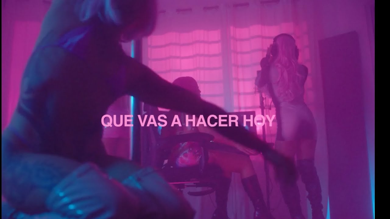 OMAR COURTZ (((ousi))) x DE LA ROSE - Qué Vas Hacer Hoy? (Visualizer)