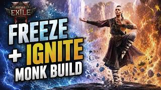 INSANE Invoker Monk Build Freezes and Ignites EVERYTHING - Path of Exile 2