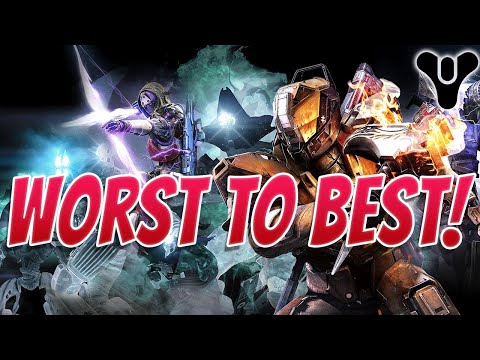 Ranking Worst To Best Destiny & Destiny 2 DLCs, Expansions & Seasons.
