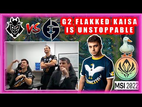 G2 Flakked Kaisa Is Unstoppable [G2 vs EG MSI 2022] 🦆