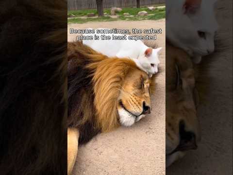 Adopted by a Lion 🦁❤️