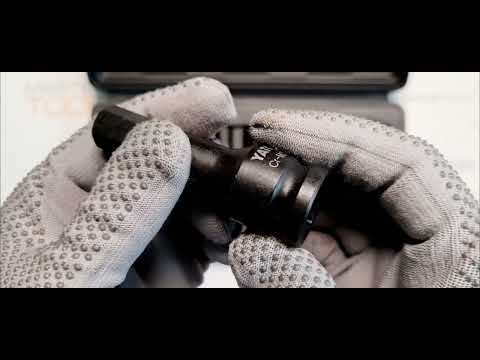 Набор ударных насадок 6-гранных YATO (YT-1066), 1/2", 8 шт.