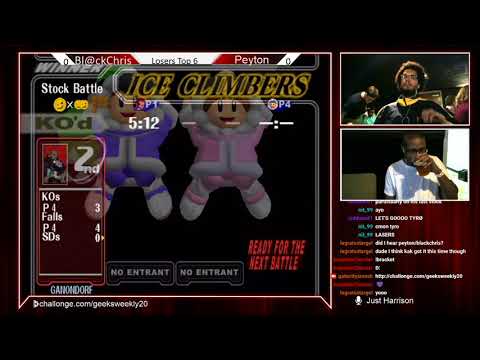 Geeksboro Melee Weekly 20 - Bl@ckChris vs Peyton