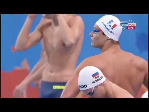 466 Frorent Manaudou Men's 50m Freestyle H12 World Championships KAZAN 2015 HD