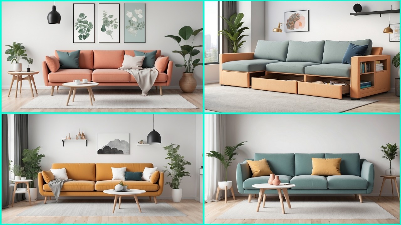 Modern Sofa Set Design Ideas | Stylish Living Room Furniture & Seating Layouts 2026