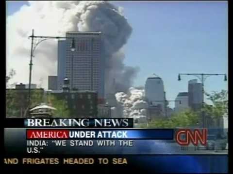 CNN 9/11 LIVE TV Coverage 3:30  P.M - 3:45 P.M