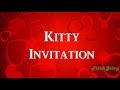 Ladies Kitty Party Invitation for Valentine Theme