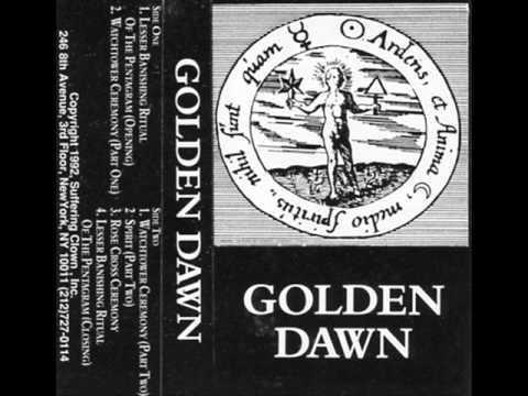 Golden Dawn - Lesser Banishing Ritual Of Pentagram ( Early 90's Occult Dark Ambient-Goth Rock)
