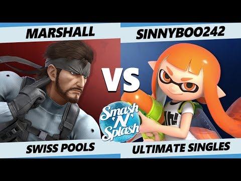 SNS5 SSBU - Marshall (Snake) Vs. SinnyBoo242 (Inkling) Smash Ultimate Tournament Pools