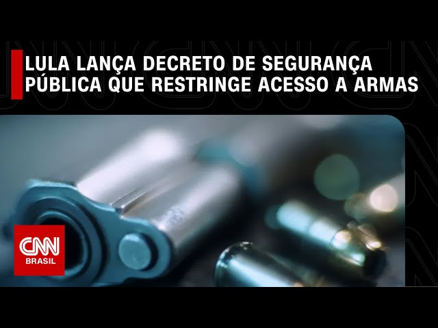 Lula assina medidas para fortalecer segurança pública e restringir acesso a armas | O GRANDE DEBATE