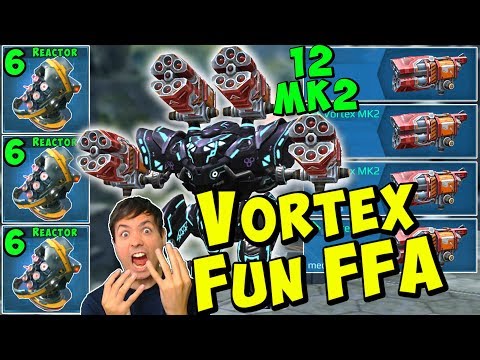 Brutal Vortex Spectre Mk2 VS FFA 30 Min Skilled War Robots Gameplay WR