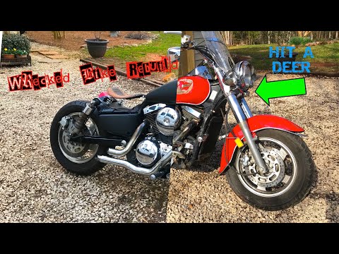 Wrecked Vulcan 1500 Rebuild/Bobber build
