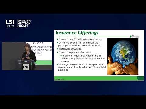 Lynn Carney Presents Medmarc at LSI USA '23