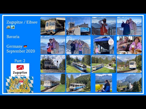 The Bavarian Zugspitze Railway / Germany, September 2020 / Die Bayerische Zugspitzbahn / Deutschland