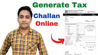 Generate Tax Challan with CRN No Online  | CRN no online@Ntyagi
